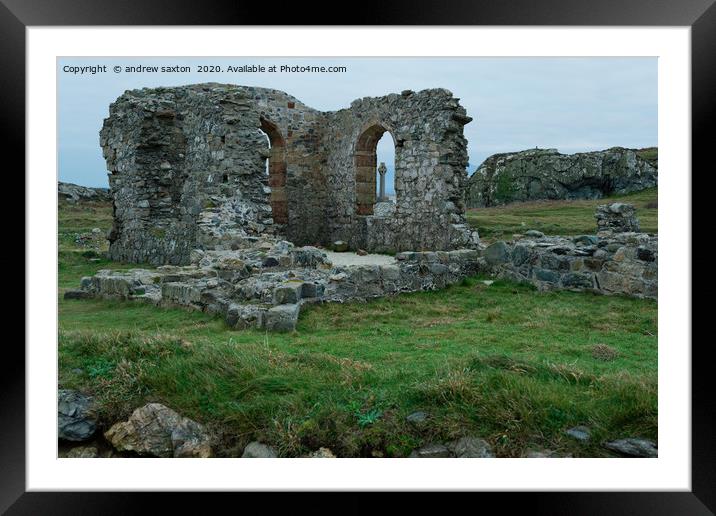 OLD MYSTORY  Framed Mounted Print by andrew saxton