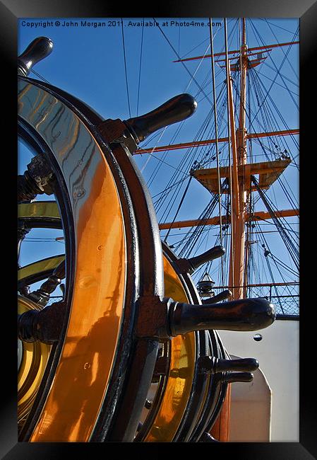 Before the mast. Framed Print by John Morgan