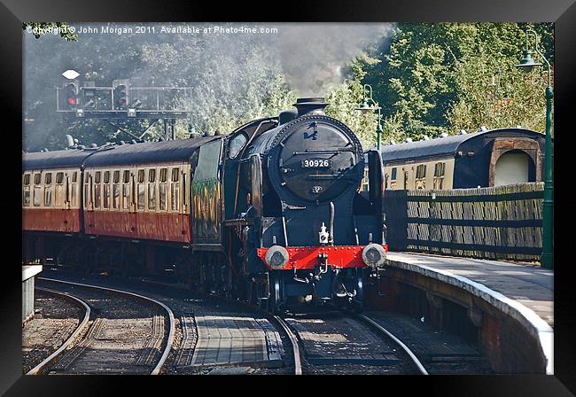 Engine 30926. Framed Print by John Morgan