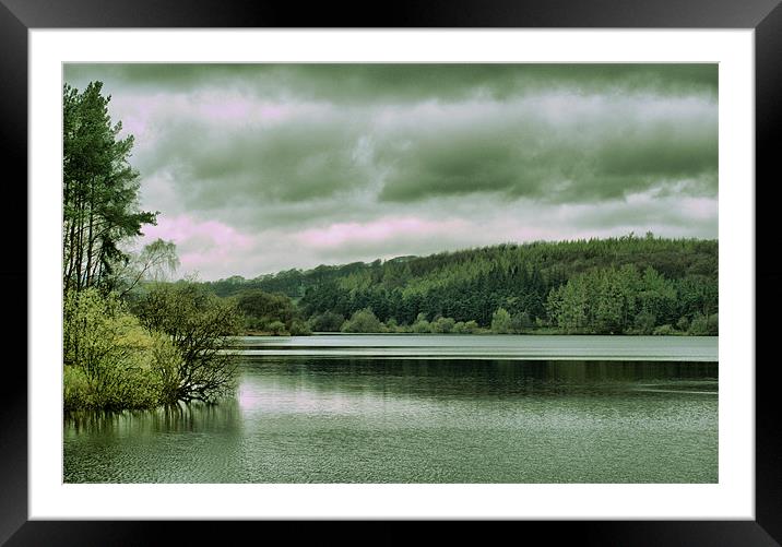 Fewston Reservoir Framed Mounted Print by Maria Tzamtzi Photography