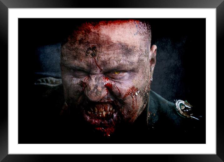 Zombie General II Framed Mounted Print by Maria Tzamtzi Photography