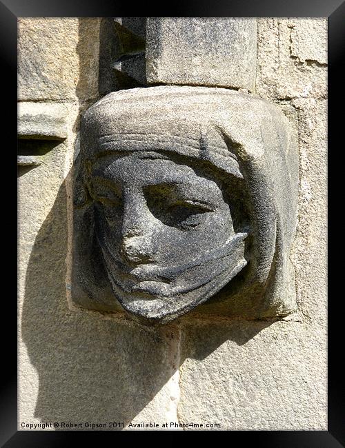 Gargoyle 2 Framed Print by Robert Gipson