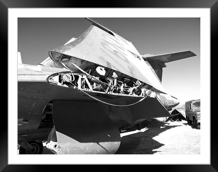  Buccaneer S2 aircaft Framed Mounted Print by Robert Gipson