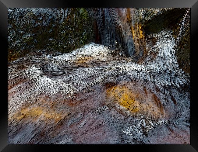 The Flow Framed Print by Robert Gipson