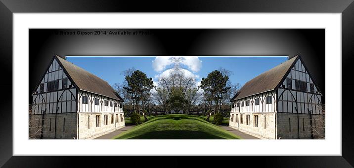  York Hospitium double take Framed Mounted Print by Robert Gipson