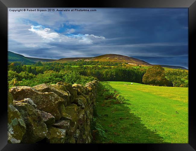  Yorkshire, looking it,s best again. Framed Print by Robert Gipson