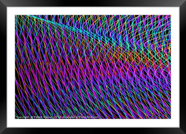 Chaos Framed Mounted Print by Robert Gipson