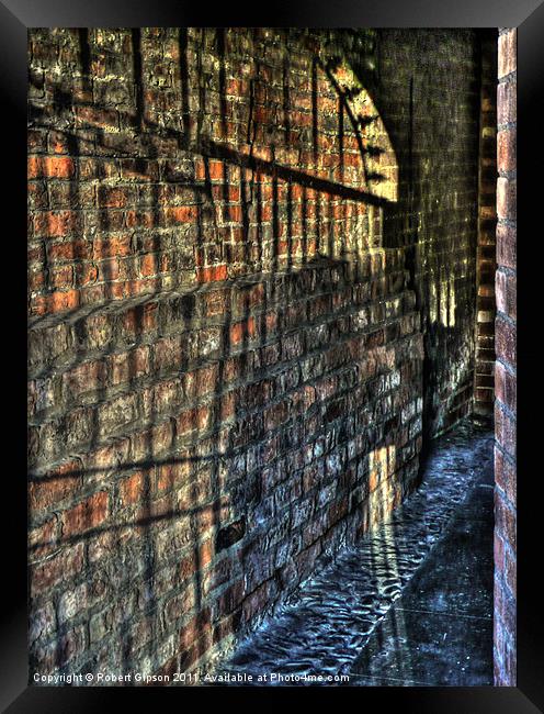 Shadows of York Framed Print by Robert Gipson