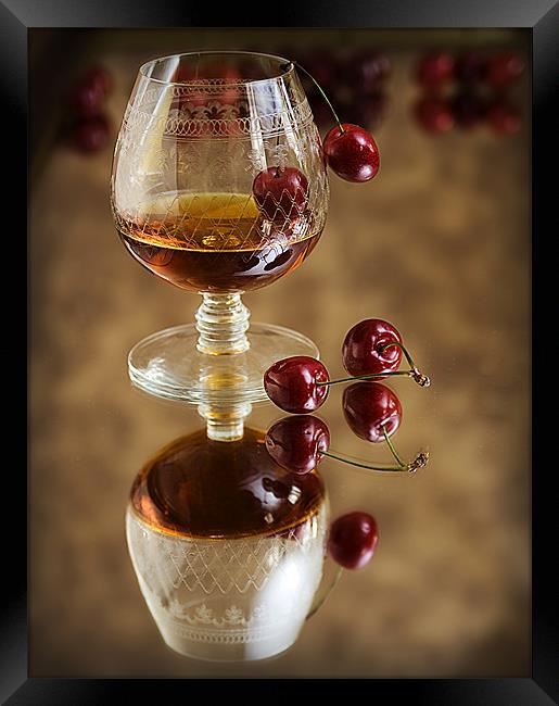 Cherry Brandy Framed Print by Andy Wager
