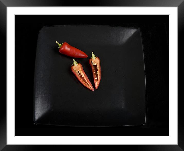 Hot plate Framed Mounted Print by Andy Wager