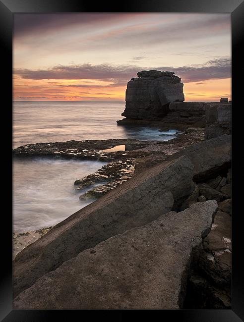 Pulpit sunset Framed Print by Daniel Bristow