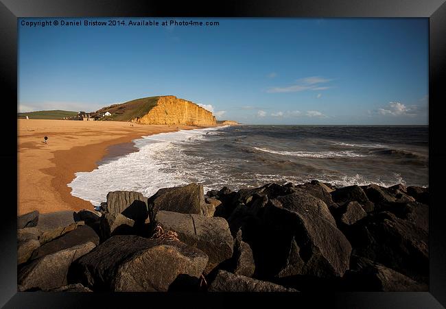 East Beach Framed Print by Daniel Bristow