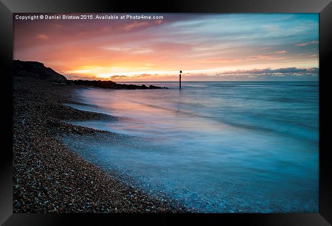 Ringstead Dawn  Framed Print by Daniel Bristow