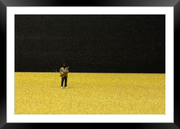 The Heists Guardian Framed Mounted Print by Steve Purnell