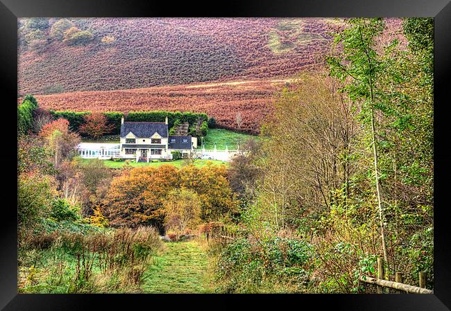 The Mine Managers House Framed Print by Steve Purnell