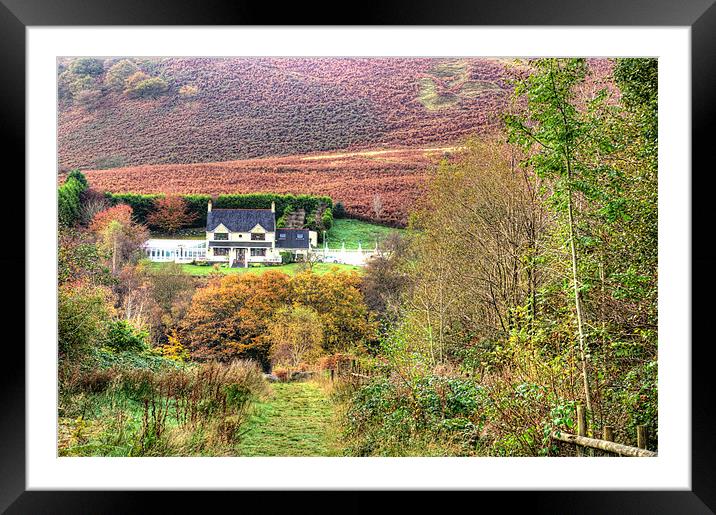 The Mine Managers House Framed Mounted Print by Steve Purnell