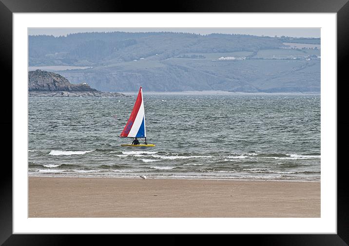 Olympic Hopeful Framed Mounted Print by Steve Purnell