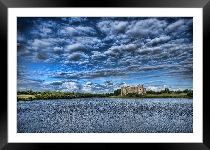 Carew Castle Pembrokeshire 2 Framed Mounted Print by Steve Purnell
