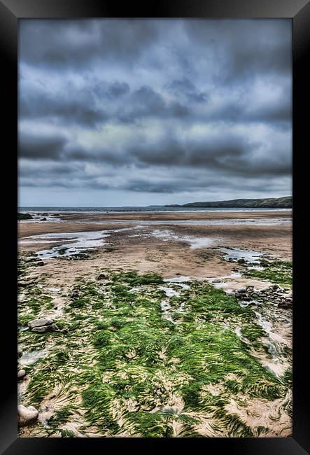 Freshwater West 4 Framed Print by Steve Purnell