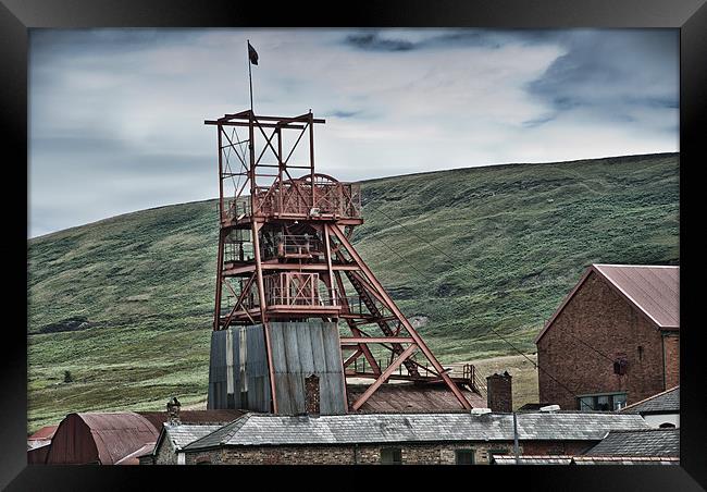 Big Pit Colliery Blaenavon Framed Print by Steve Purnell