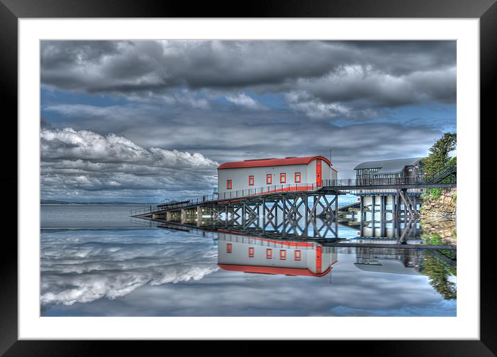 Reflections of Tenby 3 Framed Mounted Print by Steve Purnell