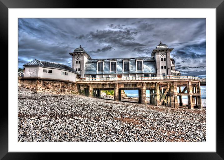 Penarth Pier Pavilion Framed Mounted Print by Steve Purnell