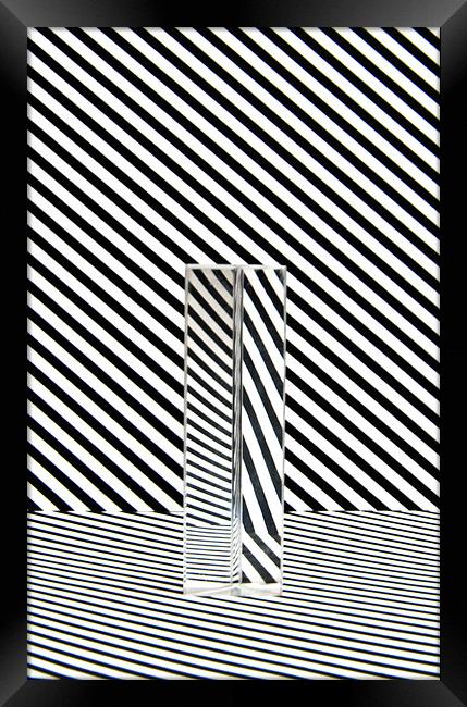 Prism Stripes 1 Framed Print by Steve Purnell