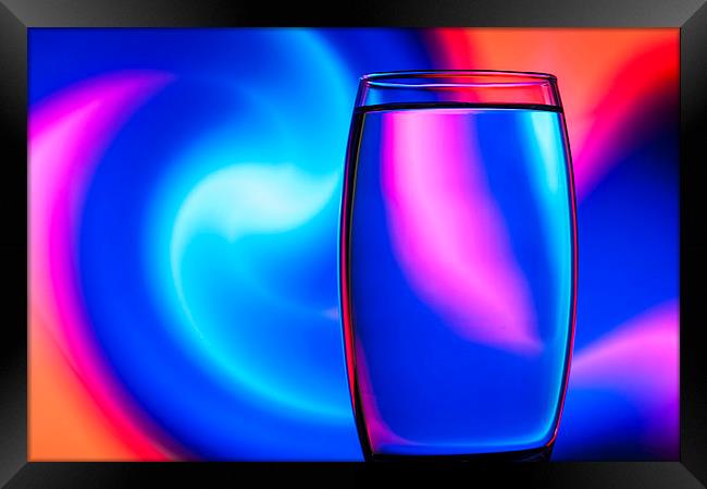 Refracted Patterns 6 Framed Print by Steve Purnell
