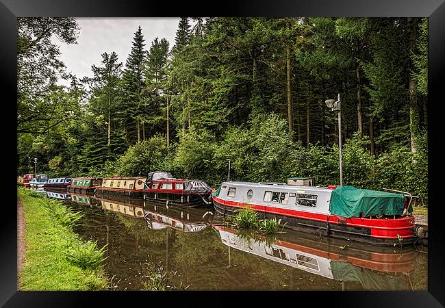 Goytre Wharf 3 Framed Print by Steve Purnell