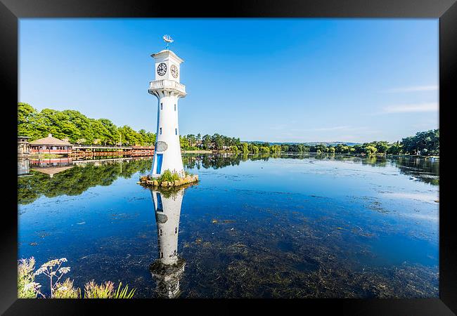 Roath Park Lake 3 Framed Print by Steve Purnell