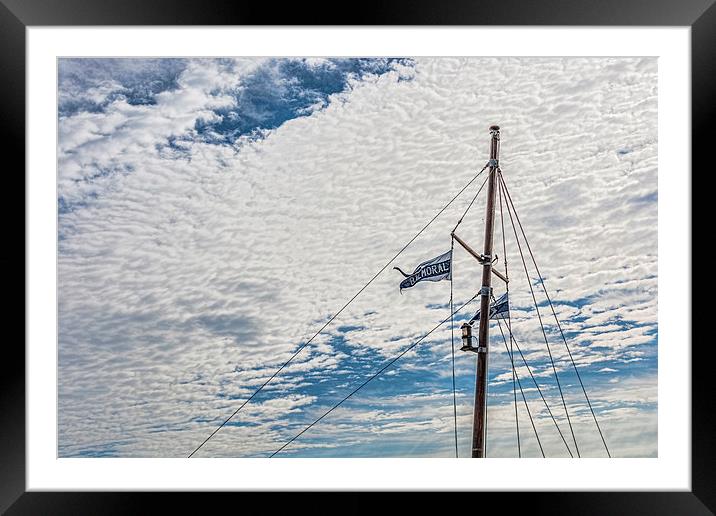 Fore Mast Framed Mounted Print by Steve Purnell
