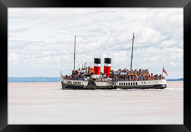 PS Waverley Framed Print by Steve Purnell