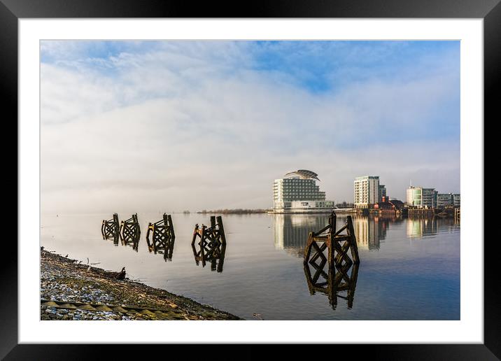  Fog In The Bay 2 Framed Mounted Print by Steve Purnell