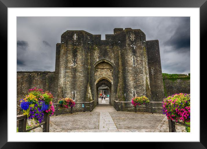 The West Gatehouse 1 Framed Mounted Print by Steve Purnell