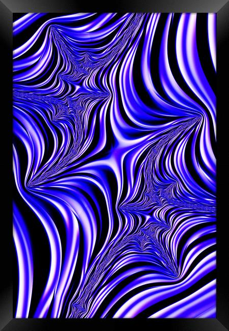 Blue Abyss Framed Print by Steve Purnell