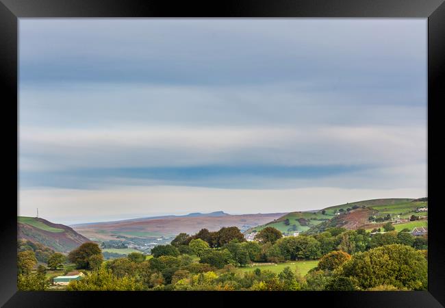 The Brecon Beacons Trinity Framed Print by Steve Purnell