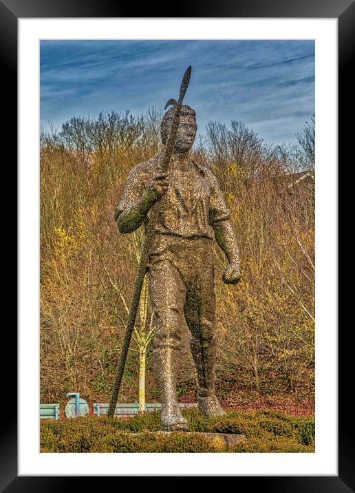 Chartist Man Blackwood 1 Framed Mounted Print by Steve Purnell