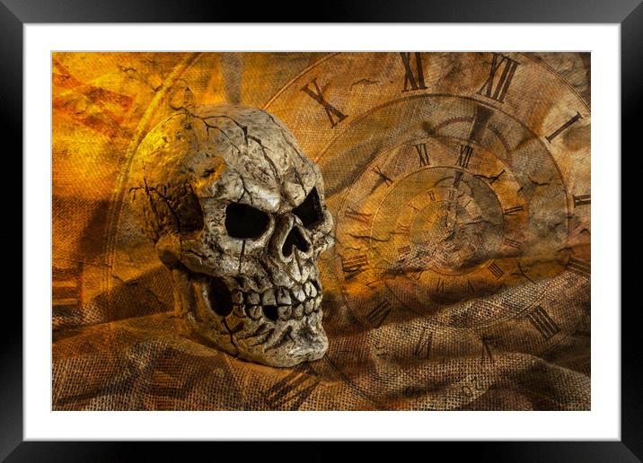 Ravages Of Time Framed Mounted Print by Steve Purnell