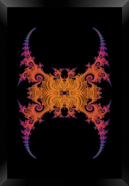 Spiky Framed Print by Steve Purnell