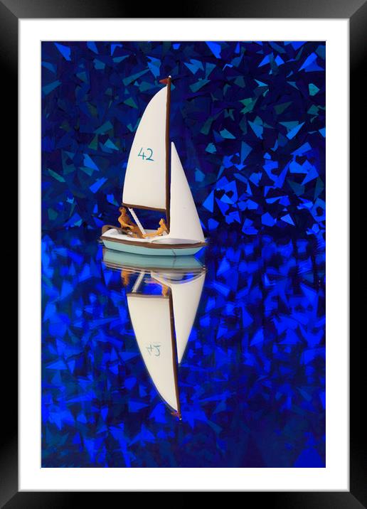 Sailing The Day Away Framed Mounted Print by Steve Purnell