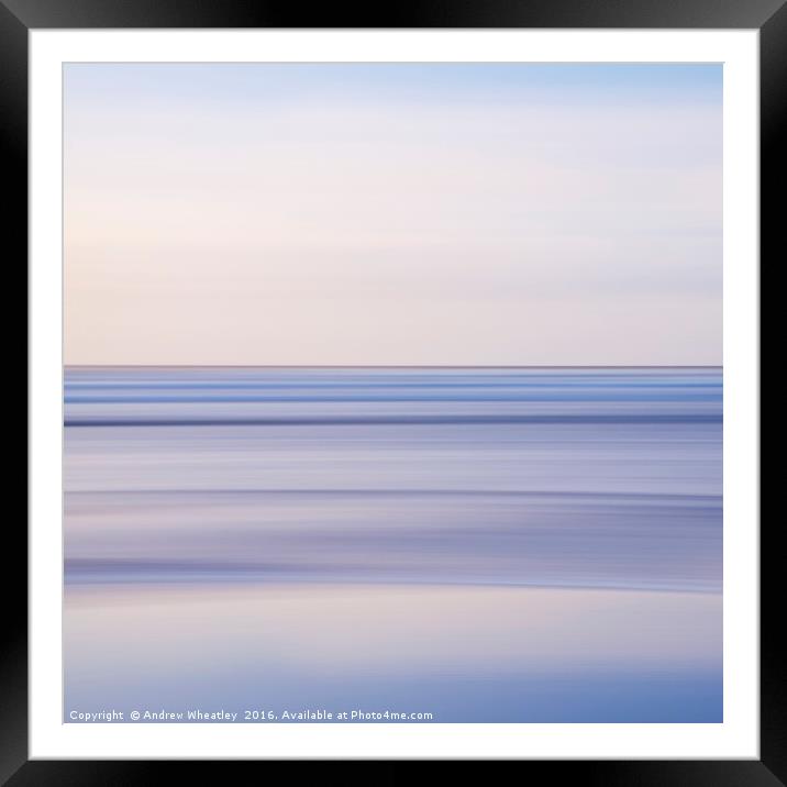 Sunset In Motion II Framed Mounted Print by Andrew Wheatley