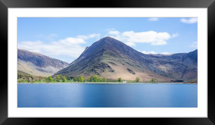 Fleetwith Pike at Buttermere Framed Mounted Print by Roger Green