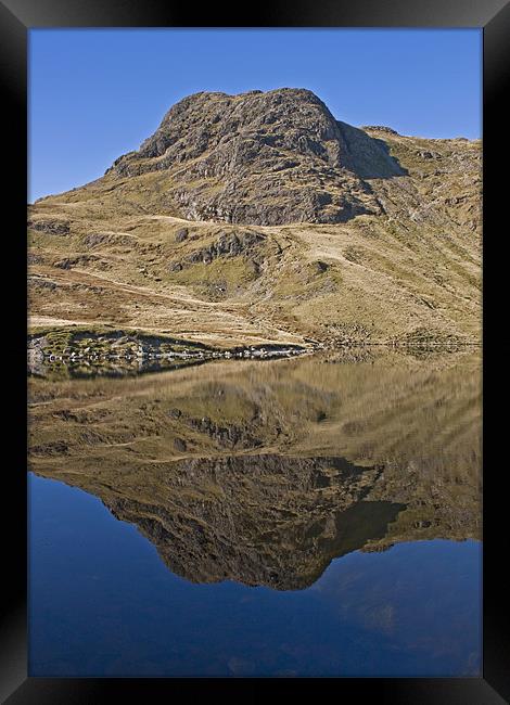 Stickle Tarn Framed Print by Roger Green