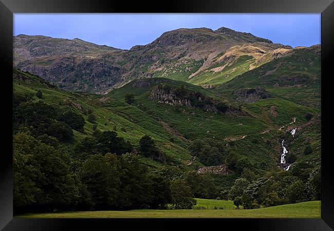 Pathway to Easedale Tarn Framed Print by Roger Green