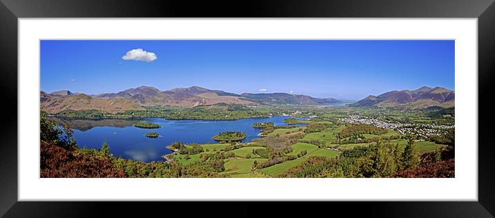 I Wandered Lonely as a Cloud Framed Mounted Print by Roger Green
