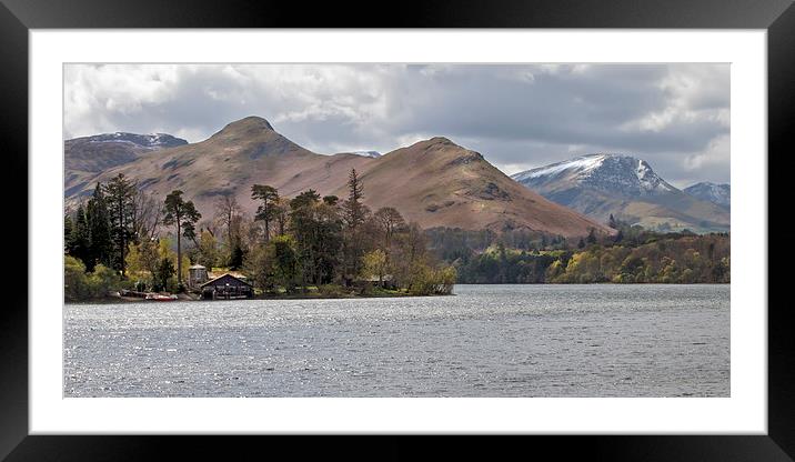 Catbells Framed Mounted Print by Roger Green