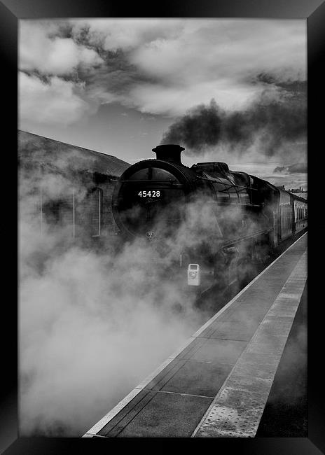 The Steam Locomotive Eric Treacy  Framed Print by Roger Green