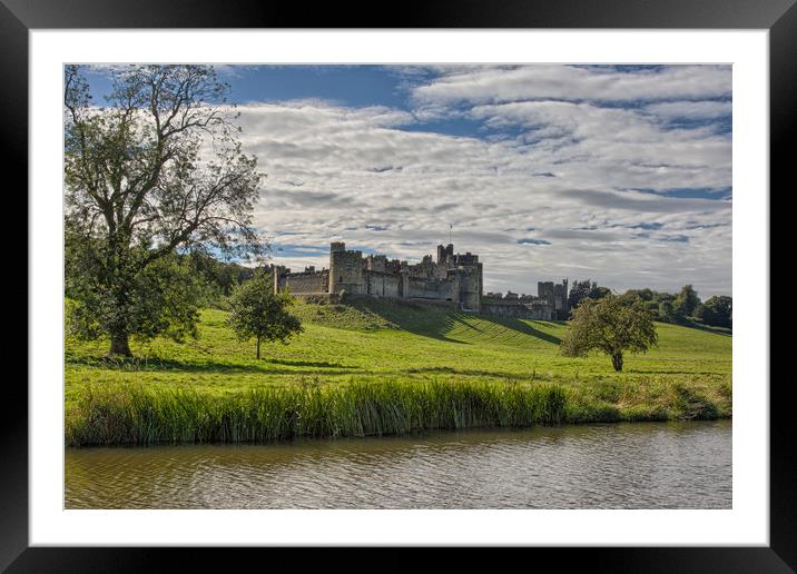 Alnwick Castle Framed Mounted Print by Roger Green