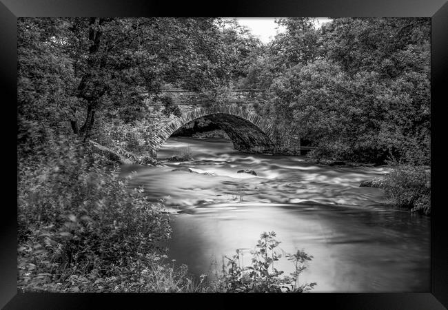 Skelwith Bridge Framed Print by Roger Green