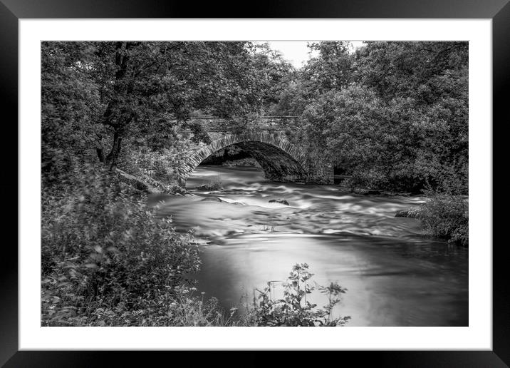 Skelwith Bridge Framed Mounted Print by Roger Green